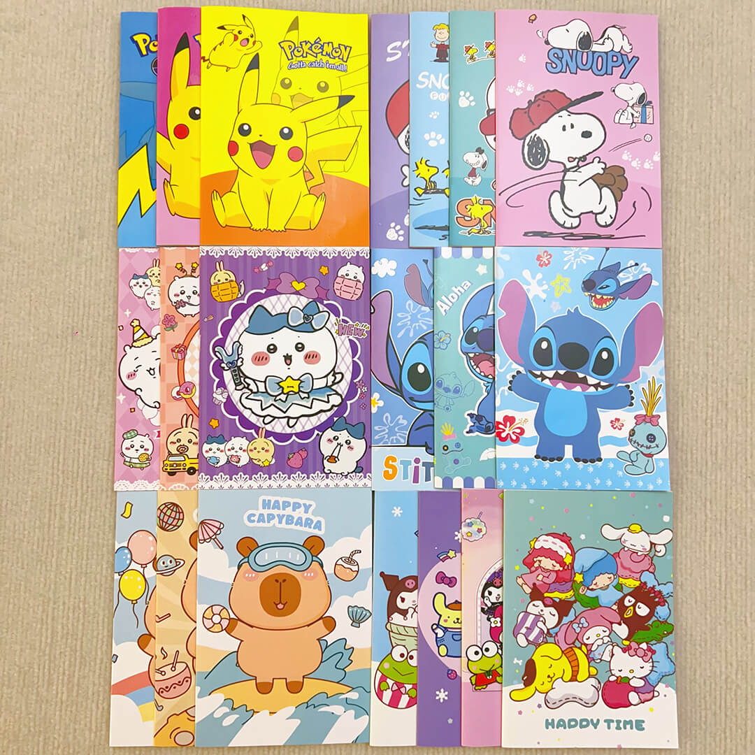 A297-A5 Notebook Mixed (Color Matching Game)