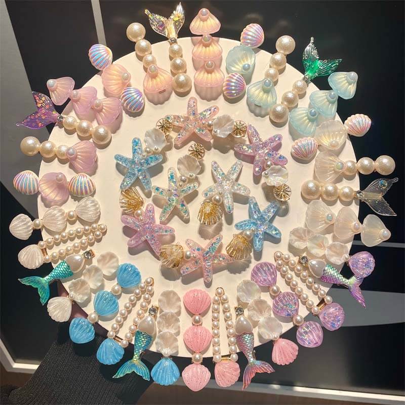 A234-Ocean Style Hair Clip (Matching Game)