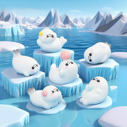A280-Resin Cute Seal (9 Square Game)