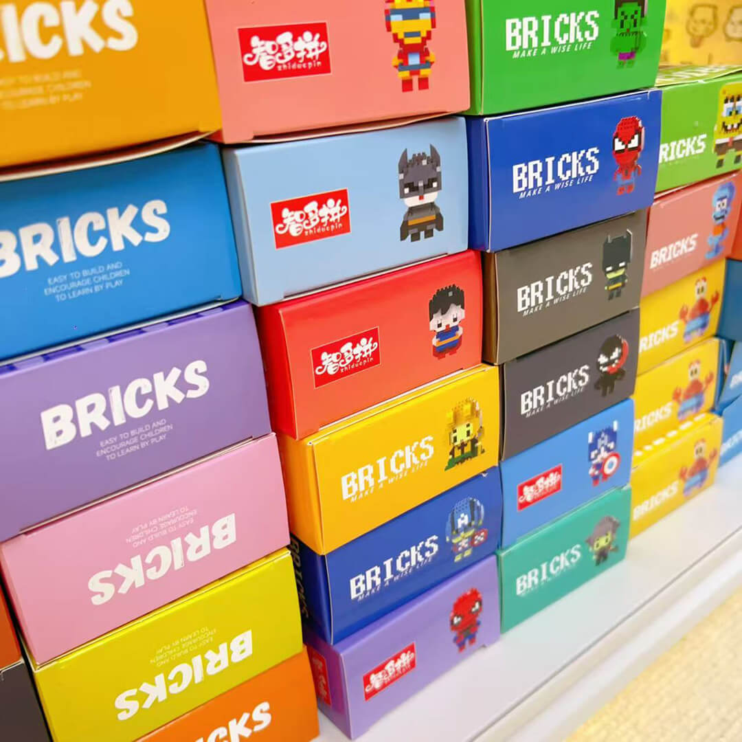 A296-Building Blocks Mixed (Color Matching Game)