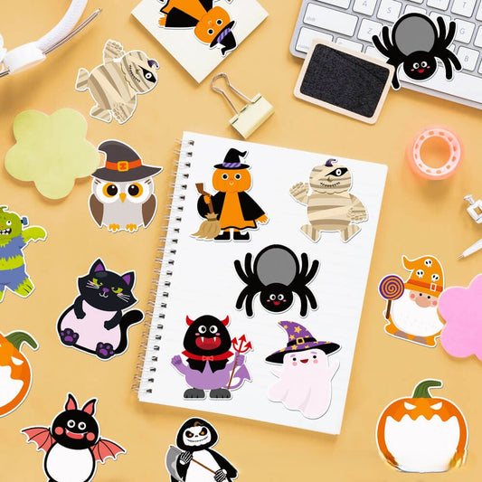H03-Halloween Sticky Note Pad (Color Matching Game)