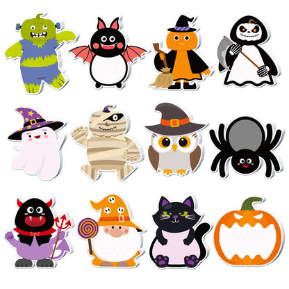 H03-Halloween Sticky Note Pad (Color Matching Game)